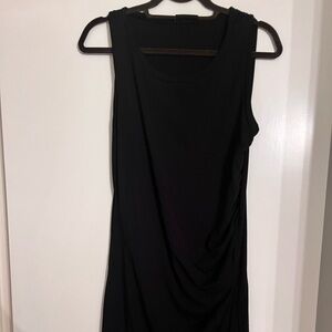 Vici Black Casual Sleeveless Dress